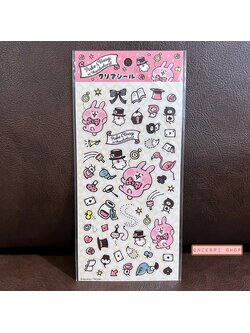 สติกเกอร์ Kanahei Kingdom of Wonderland Sticker (Limited) สีขาว ขนาด 17.5 x 9 ซม.