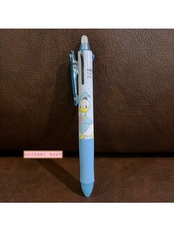 ปากกาลบได้ Pilot Frixion หัว 0.5 หมึกมี 3 สี (แดง ดำ น้ำเงิน) ลาย Donald Duck สีฟ้า