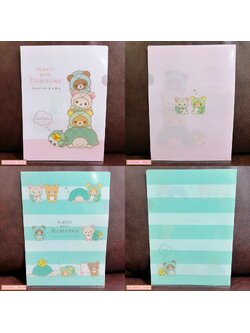เซ็ตแฟ้ม A4 Always with Rilakkuma - Your Little Family (Relaxing Turtle) เป็นเซ็ต Limited ซื้อได้ที่ร้าน Rilakkuma Store Japan เท่านั้น มี 2 แฟ้มในเซ็ต