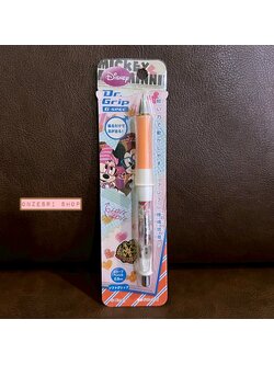 ดินสอกดเขย่าไส้ Dr.Grip ลาย Mickey & Minnie (Campus) Love Love สีส้ม หัว 0.5
