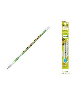 ไส้ปากกา Zebra Sarasa Prefill แบบ Limited จากญี่ปุ่น พิมพ์ลายขนมจากแบรนด์ Meiji ที่ไส้ หัว 0.5 หมึกสี Light Green