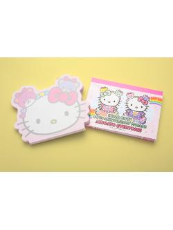 เซ็ตสมุดฉีก Hello Kitty 40th Anniversary Parade Arigato Everyone Memo Set มีเฉพาะที่ Sanrio Puroland เท่านั้น มี 2 แบบในเซ็ต