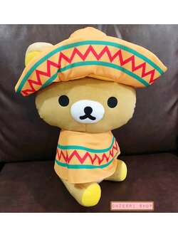 ตุ๊กตา Rilakkuma Mexican Costume ตัวใหญ่ ขนาด 41 x 40 ซม.