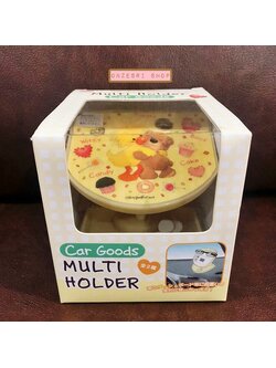 Suzy's Zoo Multi Holder สีเหลือง ที่ใส่ของน่ารัก ๆ มีตะขอเกี่ยวมาให้พร้อมสติ๊กเกอร์กาวไว้แปะ ใช้ใส่ของตกแต่งบนโต๊ะ หรือประดับในรถได้ ขนาด 10 x 10.5 x 11.2 ซม. ตรงลายเหลืองขึ้นเล็กน้อย ของใหม่