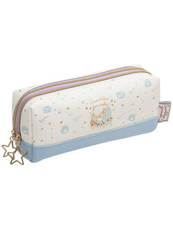 กระเป๋า Sumikko Gurashi คอลเลกชั่น Tokage's Dream Vol.2 Pen Case 2 ซิป ขนาด 7.5 x 18 x 5 ซม.