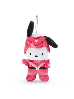 พวงกุญแจตุ๊กตา Sanrio Hapidanbui Hero Collection แบบ Pochacco ขนาด 10 x 5 x 18 ซม.
