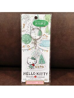 พวงกุญแจ Hello Kitty Shinshu Limited แบบแก๊งลูกนก ขนาดเฉพาะตรงอะคริลิค สูงประมาณ 6 ซม.