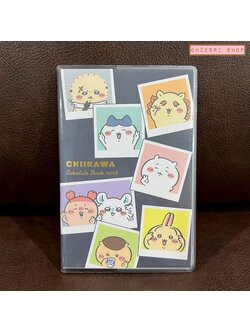 สมุด 2026 Schedule Book เล่มเล็ก B7 ลาย Chiikawa Photo สีน้ำเงิน ขนาด 8.9 x 13.4 ซม. (64 หน้า) มีให้จดตั้งแต่เดือน 10/2025 - 12/2026 เป็นปฎิทินแบบ monthly