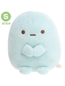 ตุ๊กตา Sumikko Gurashi ไซส์ S แบบ Tapioca สีฟ้า ขนาด 9 x 8 x 7 ซม.