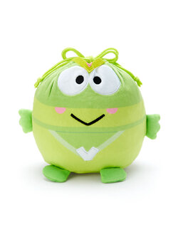 กระเป๋ารูดเชือก Sanrio Hapidanbui Hero Collection แบบ Keroppi ขนาด 19.5 x 11.5 x 26 ซม.