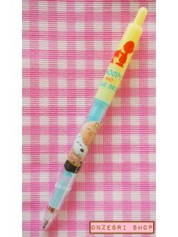 ดินสอกด Snoopy สีเหลืองฟ้า
