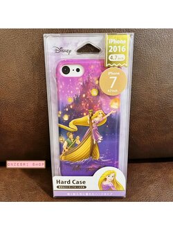 Case iPhone 7/8 from Japan แบบแข็ง ลาย Disney (Rapunzel) ม่วง