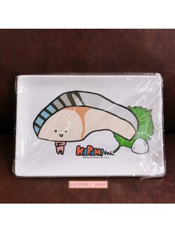 จานเมลามีนลาย Saba Kun (Kirimi Chan จาก Sanrio Japan) ใส่กล่องอย่างดี ขนาด 21 x 14.5 x 2 ซม.