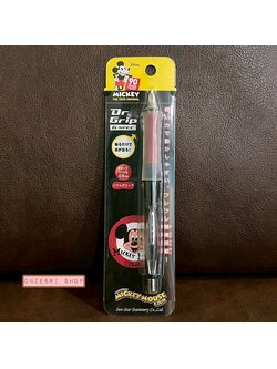 ดินสอกดเขย่าไส้ Dr.Grip ลาย Mickey 90 Years of Magic - Mickey Mouse Club สีดำ หัว 0.5