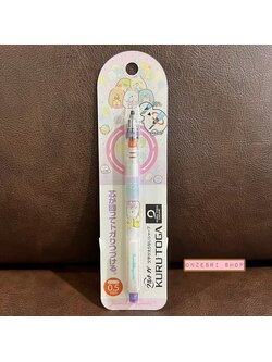 ดินสอกด Kurutoga ลาย Sumikko Gurashi Tapioca Park แบรนด์นี้ขึ้นชื่อด้านมีระบบเหลาไส้เองในตัวดินสอ ทำให้เวลาเขียนเส้นจะคมชัดตลอด