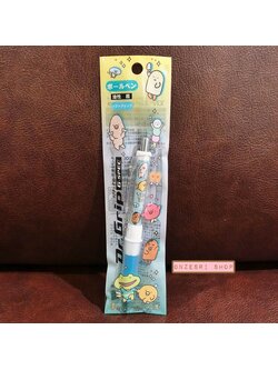 ปากกาหมึกดำ Dr.Grip ลาย Chickip Dancers จาก San-X Japan แท่งสีฟ้า