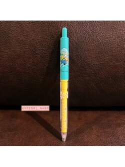 ดินสอกด Minion จากญีปุ่น สีเหลืองลายดอกไม้