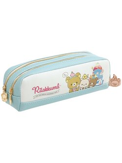 กระเป๋า Rilakkuma Yum Yum Sweets? Amusement Park Pen Case 2 ซิป ขนาด 7 x 20 x 6 ซม.