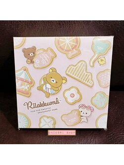 สมุดฉีกเล่มเล็ก Block Memo Netflix : Rilakkuma Yum Yum Sweets? Amusement Park (Loft Limited) ขนาด 8 x 8 ซม. มี 2 ลาย รวม 200 แผ่น