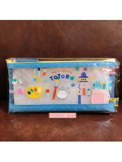กระเป๋า Studio Ghibli Flat Pouch ลาย My Neighbor Totoro ขนาด 19.5 x 9 ซม.