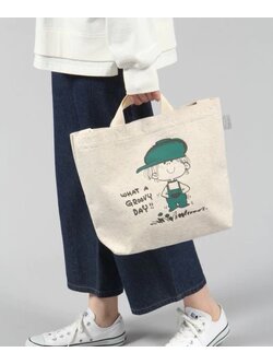 กระเป๋าสะพาย Ado Mizumori meets niko and ... 2 Way Tote Bag สีขาว ขนาด 30 x 37.5 x 10 ซม. ปรับสายได้