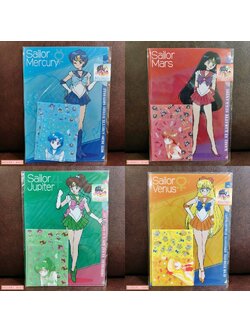 Set แฟ้ม 3 ขนาด ลายอัศวินเซเลอร์ จาก Sailor Moon มี 4 แบบให้เลือก