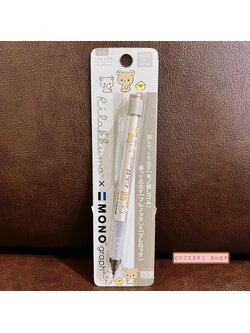ดินสอกดเขย่าไส้ Tombow MONO graph ลาย Rilakkuma สีน้ำตาล-ขาว