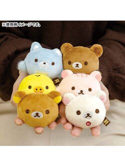 ตุ๊กตา Rilakkuma Muni Muni ขนาด 5 x 6 x 4.5 ซม. นุ่มแบบโมจิ ด้านในมีไมโครบีดส์ถ่วงได้ มี 6 แบบให้เลือก