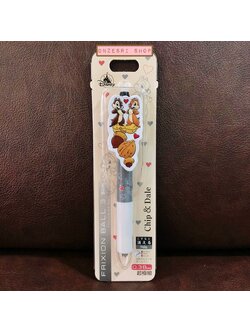 ปากกาลบได้ Pilot Frixion Ball 3 Slim หมึกมี 3 สี น้ำเงิน แดง ดำ หัว 0.38 ลาย Chip & Dale มีขายเฉพาะที่ Disney Store Japan เท่านั้น