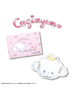 สติกเกอร์อเนกประสงค์ ลาย Cogimyun มี 2 ใบในเซ็ต ขนาด 7 x 5 ซม. / 6.7 x 4.6 ซม.