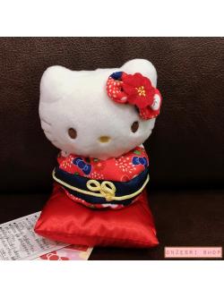 ตุ๊กตา Sanrio Ogama Mascot แบบ Hello Kitty สีแดง ขนาด 12 x 7 x 7 ซม.