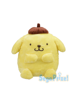 ตุ๊กตา Pompompurin นั่งเอามือชนกัน ตัวใหญ่ ขนาด 40 x 50 ซม.
