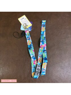 สายคล้องคอ/บัตร มีที่ห้อยมือถือตรงปลาย ลาย Stitch ขนาดสาย 86 x 1.5 ซม.