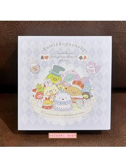 กระดาษโน้ต Sumikko Gurashi - Sumikko in Wonderland (Limited) Block Memo ขนาด 8 x 8 ซม. มี 2 ลาย รวม 200 แผ่น