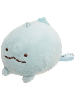 ตุ๊กตาเล็ก San-X แบบ Sumikko Gurashi (Tokage) ด้านบนมีที่ห้อย เอาโซ่หรือพวงกุญแจมาคล้องได้ ตรงตัวมีเม็ดถ่วงด้านใน ขนาด 5 x 6 x 6 ซม.