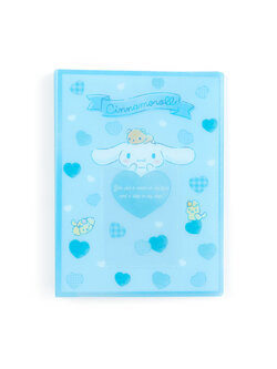 อัลบั้มใส่การ์ด/โพลารอยด์/รูป/บัตร แบบ Cinnamoroll สายติ่ง สายไอดอล ต้องมี ! ขนาด 16.3 x 2 x 22 ซม. / ช่องใส่ 6.7 x 9.8 ซม. ใส่ได้ 64 ใบ (มีที่ปกหน้าด้วย)