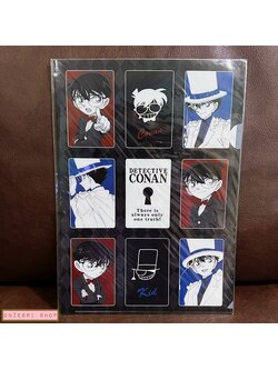 แฟ้ม A4 ลาย Detective Conan สีดำ