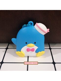 พวงกุญแจ Sanrio Characters Petanko Mascot Team Blue แบบ Tuxedo Sam ขนาด 5 x 4.5 ซม.
