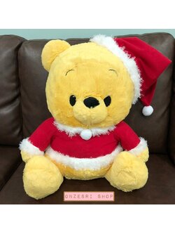 ตุ๊กตาหมี Winnie the Pooh Christmas ชุดซานต้า ตัวใหญ่ ขนาดสูง 42 x 55 ซม.