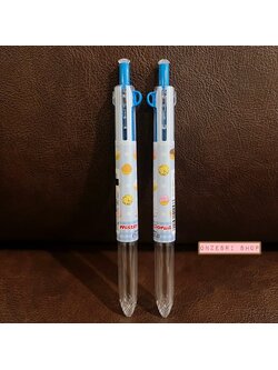 ปลอกปากกา Zebra Sarasa Prefill ใส่ได้ 5 ไส้ จาก Mister Donut Japan (Limited) ลายสีฟ้า