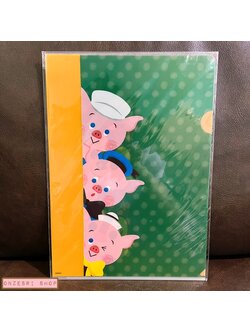 เซ็ตแฟ้ม A4 Disney Friendship 4 แฟ้ม มีขายเฉพาะใน Disney Store Japan เท่านั้น