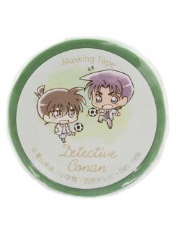 Detective Conan Masking Tape เทปตกแต่งจากญี่ปุ่น ลายโคนัน สีเขียว ขนาด 1.5 ซม. ยาว 10 ม.