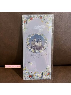 แฟ้มเล็ก Mini Clear File จากญี่ปุ่น ลาย Harry Potter - สีดำม่วง ขนาด 10.5 x 23.5 ซม. ใส่ของเล็ก ๆ ได้หลายช่อง