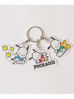 พวงกุญแจ Sanrio x Bleu Bleuet (Limited) แบบ Pochacco ขนาด 5.7 x 5.7 ซม. มีเฉพาะที่ร้าน Bleu Bleuet ที่ญี่ปุ่นเท่านั้น