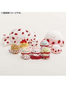 ตุ๊กตาตัวเล็ก Sumikko Gurashi x Sakuma Strawberry Milk Candy ไซส์ SS มี 5 แบบให้เลือก