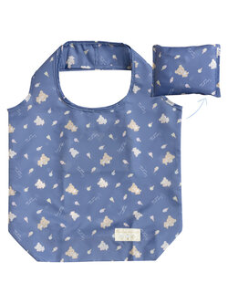 กระเป๋า Eco Bag ลาย Rilakkuma Sweet Ice Cream Shopping Bag พับได้ พกพาสะดวก ขนาด 36 x 39 x 13 ซม. / พับแล้วเหลือ 11.5 x 15.5 ซม.