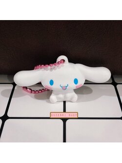 พวงกุญแจ Sanrio Characters Petanko Mascot Team Pink แบบ Cinnamoroll ขนาด 5.5 x 2.5 ซม.