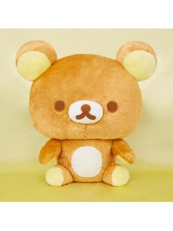 ตุ๊กตา Rilakkuma Big Face หน้าใหญ่ สีน้ำตาล ขนาด 45 x 40 ซม.
