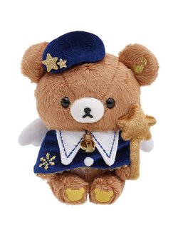 ตุ๊กตา Rilakkuma Christmas 2022 แบบ Chairoikoguma ขนาด 13 x 12 x 8 ซม.