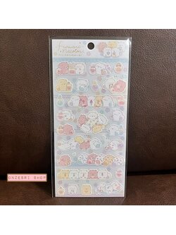 Sticker Funwari Necolon แบบสีขาว ขนาด 20 x 9.5 ซม.